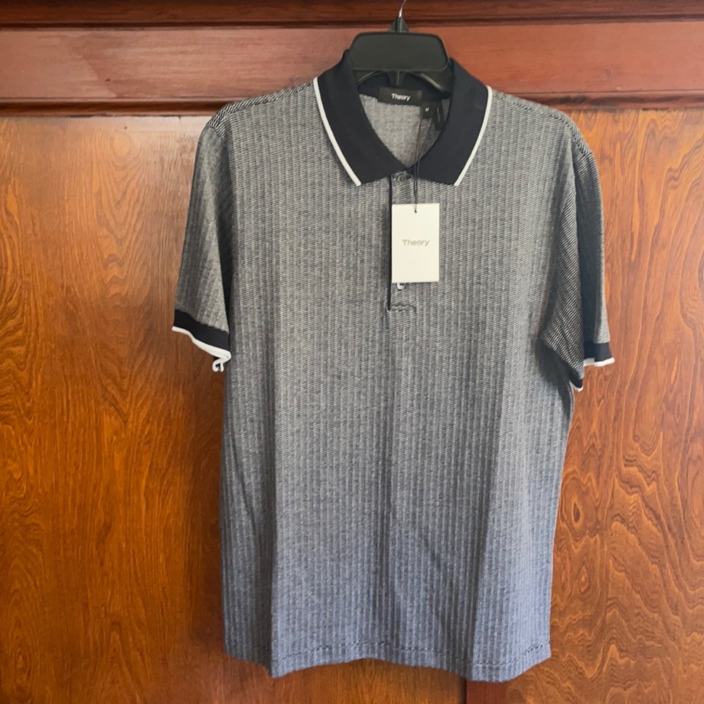 NWT Theory Pima Cotton Polo size M